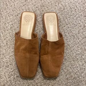 Suede Vince Cumuto Flats